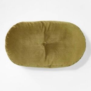 Studio McGee Olive Oval Accent Pillow